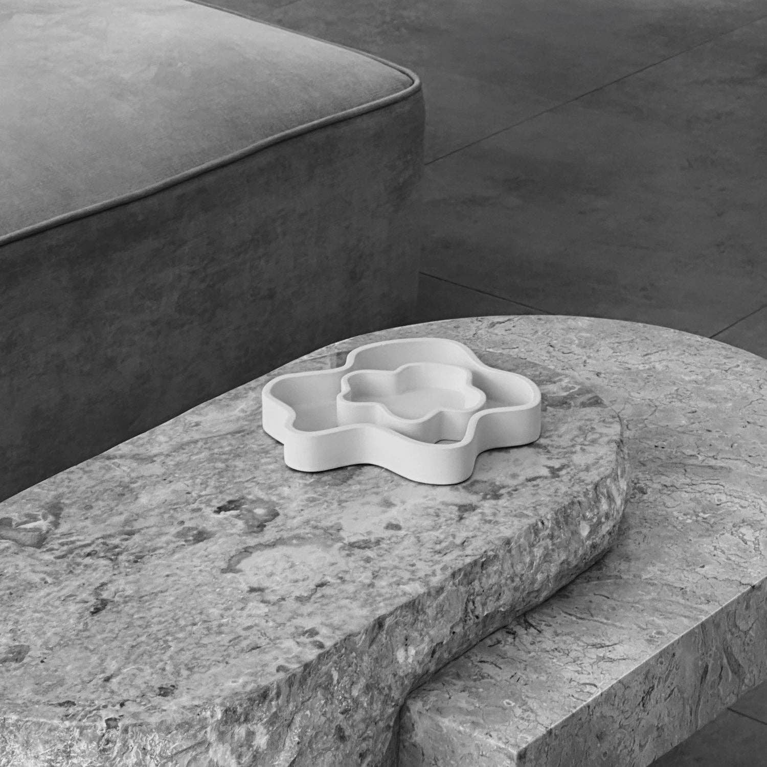 Moonstone The Luelle Wavy Tray for wholesale on Faire3