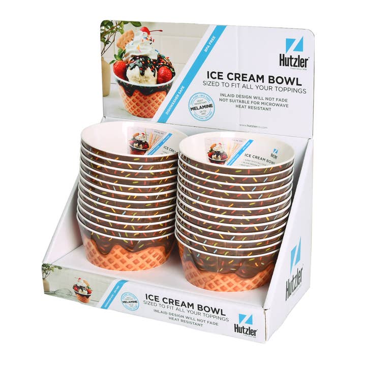 Gourmac - Wholesale Bowl - Ice Cream Bowl Counter Display