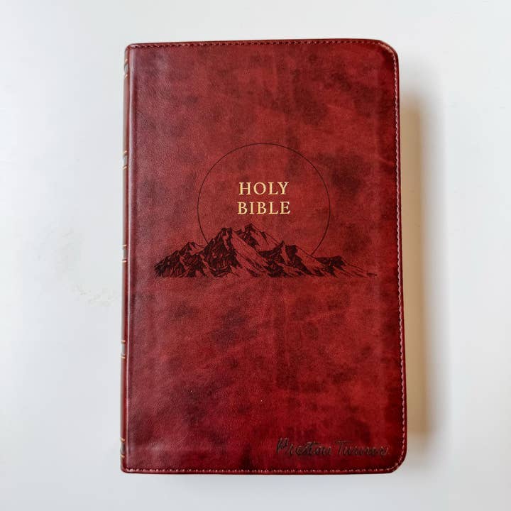 Joy Creative Bibles - Wholesale Religion - NKJV Reference Bible - Mountain Range - Holy Bible1