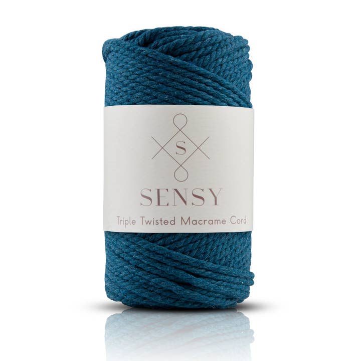 Sensy - Wholesale Yarn - Sensy Premium 3mm - 100% Cotton 3 Strand Twisted Macrame