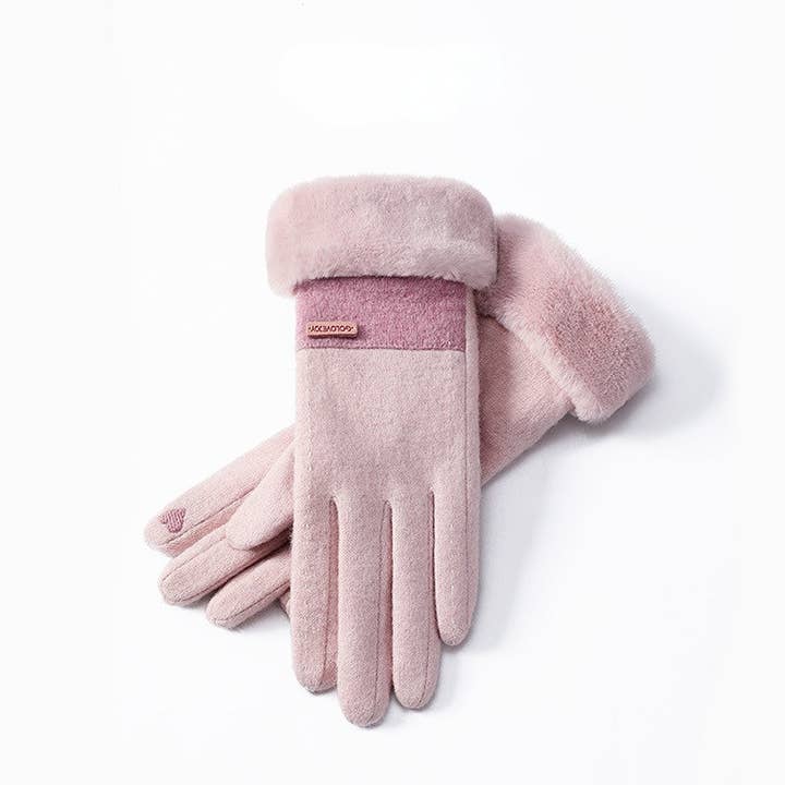 Funkyrel® Atzbranding Limited - Wholesale Gloves - Women's - Gloving - Windproof Wool Blending Gloves3