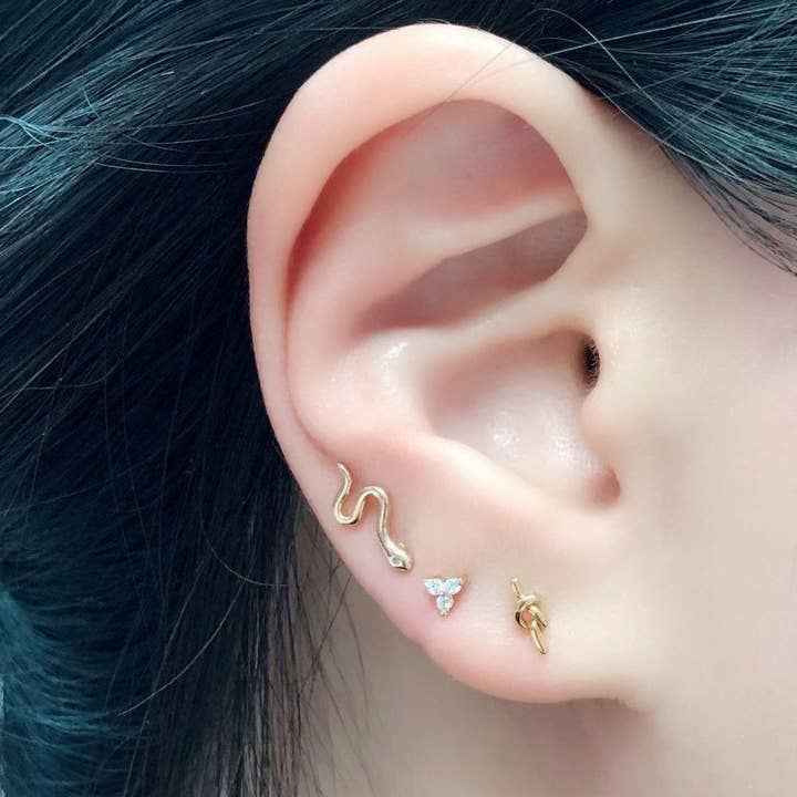 KIKICHIC - Wholesale Stud/post earrings - Snake Stud Earrings6