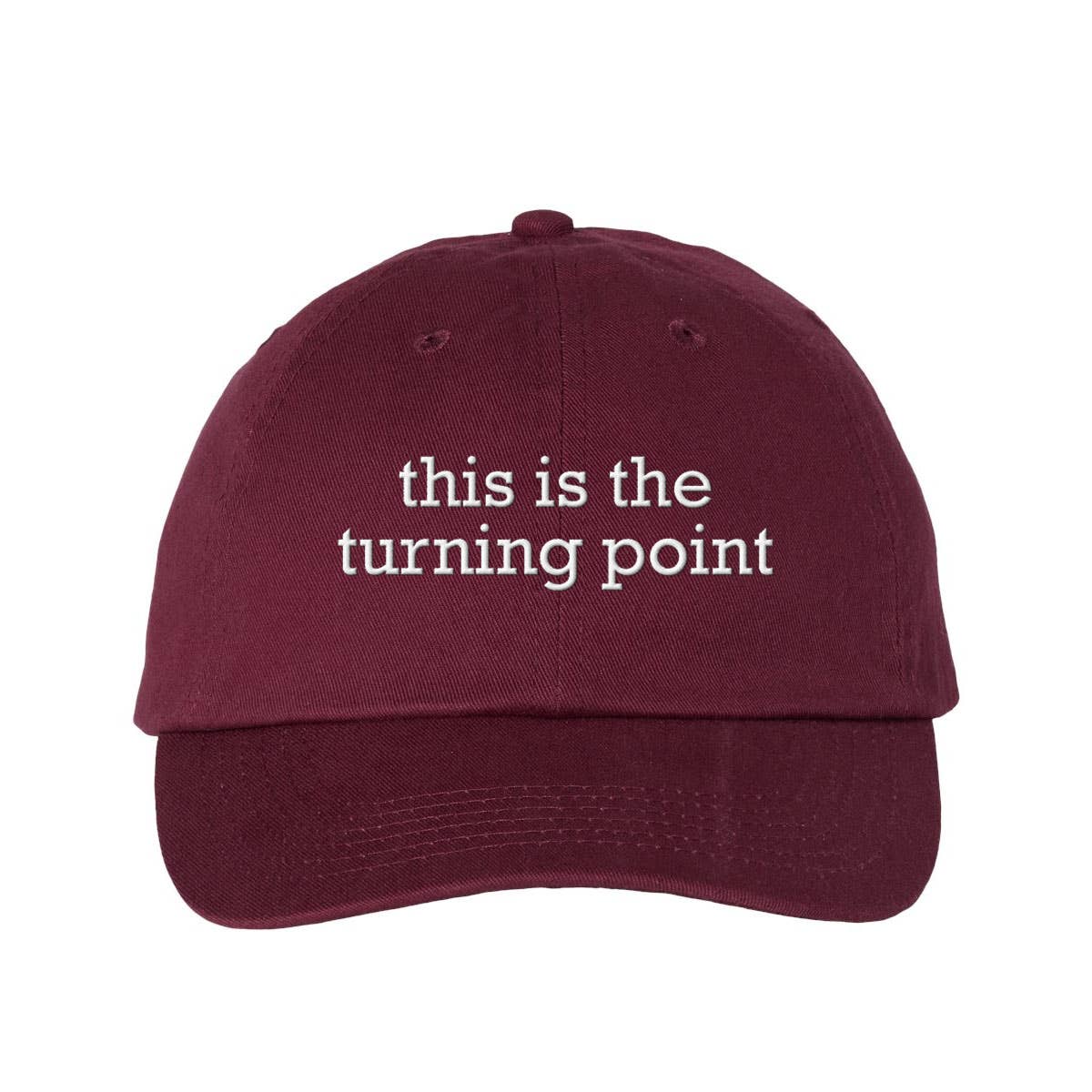 God And Glory Gifts - Wholesale Baseball Cap - Unisex - This Is The Turning Point Charlie Kirk Embroidered Dad Hat4