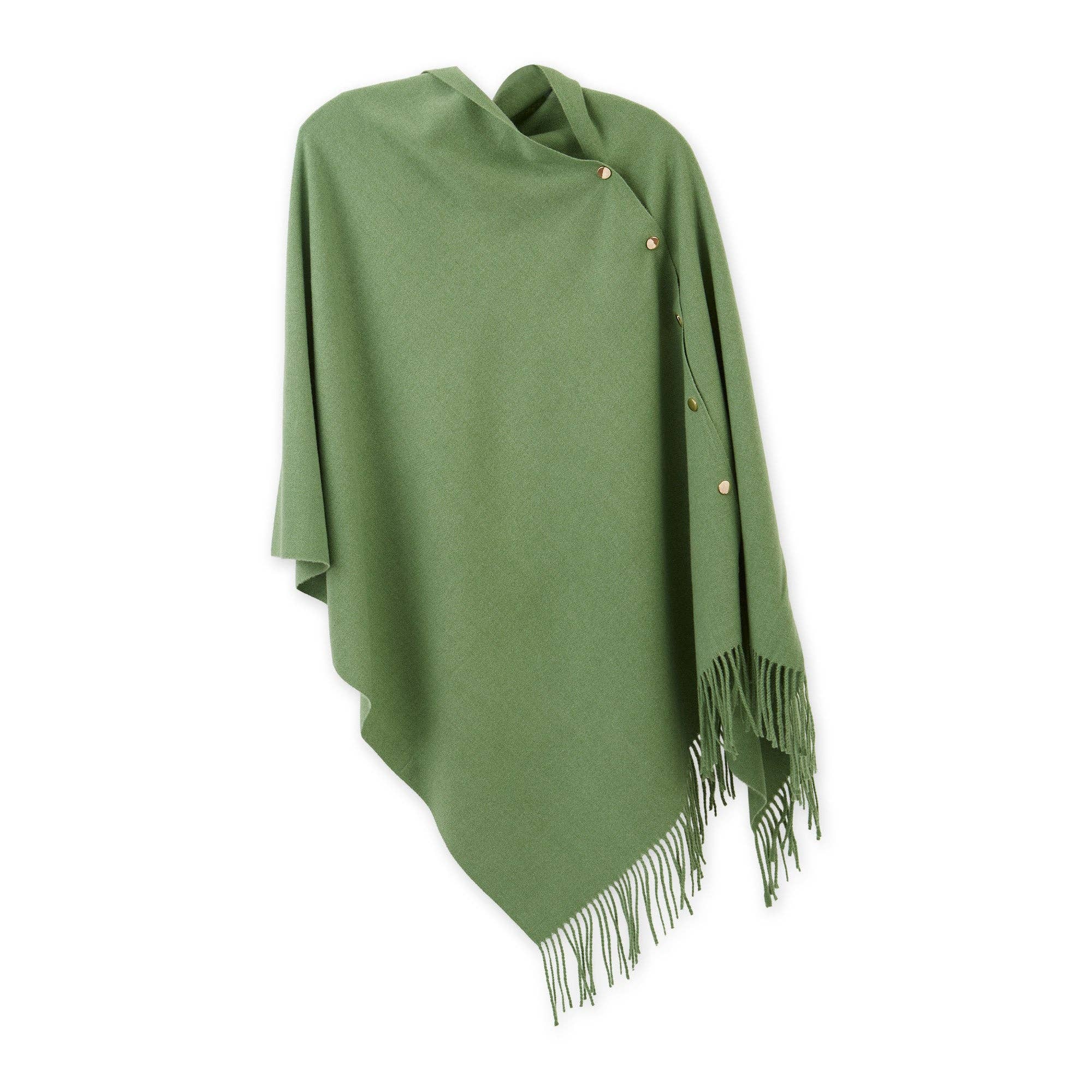 Hadley Wren - Wholesale Poncho - Women's - Hadley Wrap - Green0