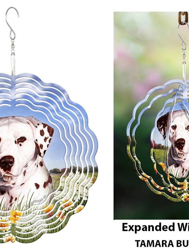 Hígado y Blanco Dálmata - Molinillo de Viento para venta al por mayor de Pet Gifts USA, LLC