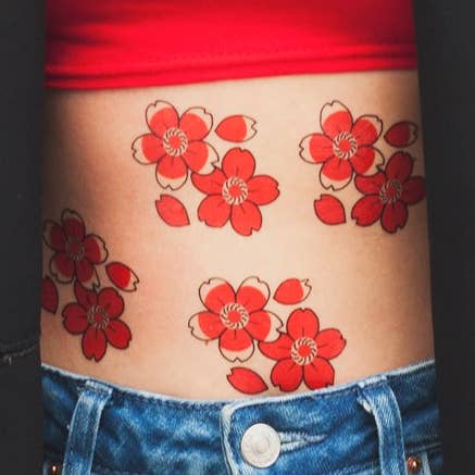 SAKURAS Tattoo (Pack of 2) for wholesale by Tattoonie