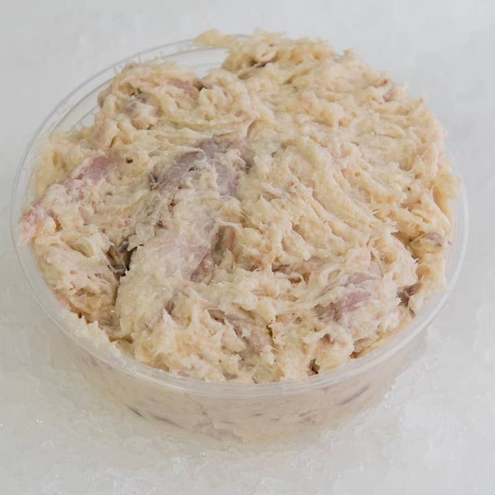 Smoked Whitefish Salad, 1 lb Retail Tray for wholesale by All Fresh Seafood