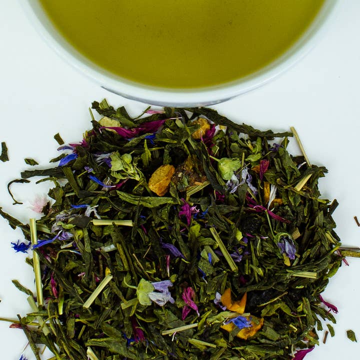 Trader Nicks Tea Company - Wholesale Health/Detox Tea - True Love's Kiss Blueberry Green Tea1