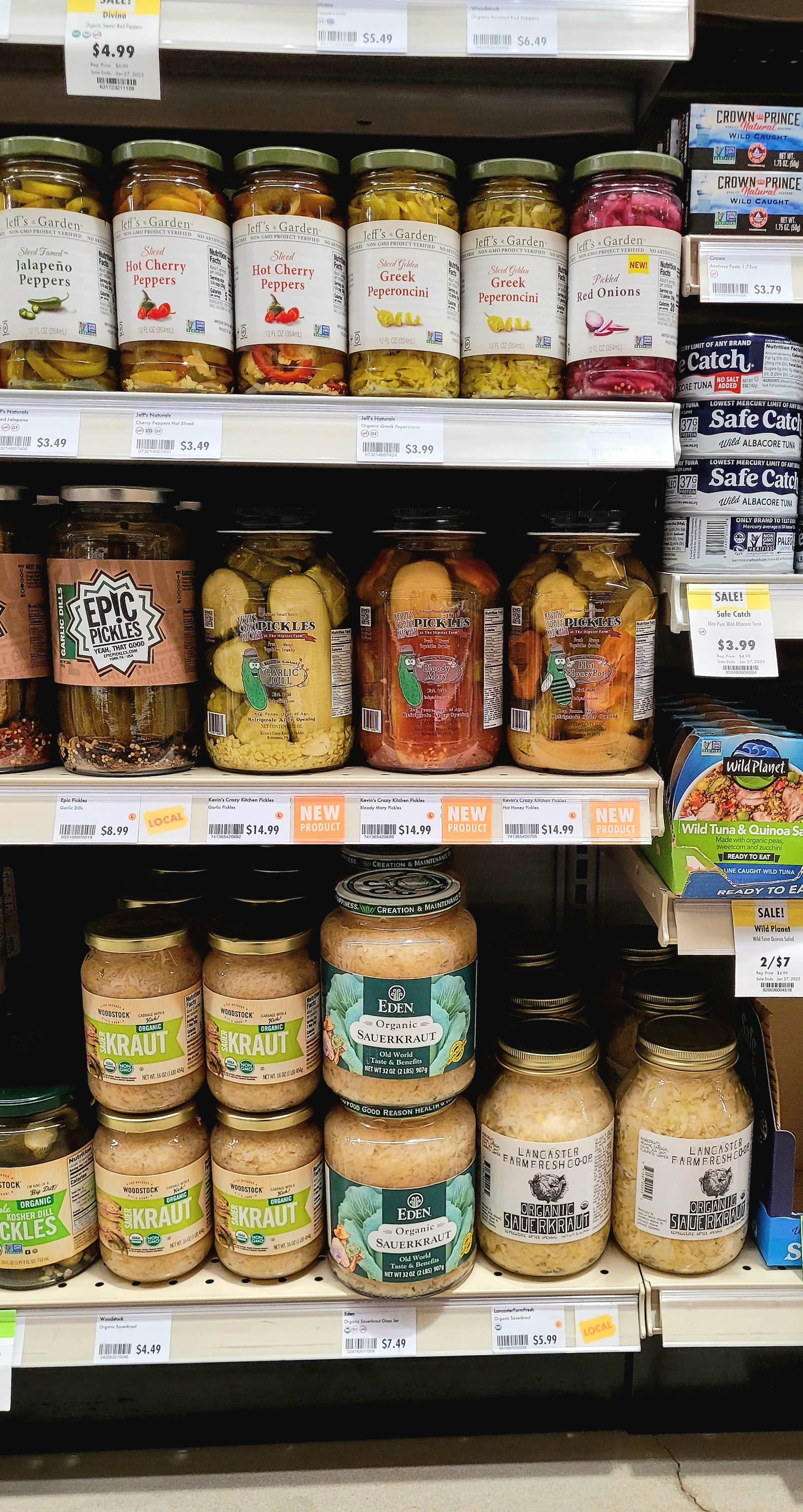 Kevin's Crazy Kitchen Pickles at the Hipster Farm - Wholesale Pickled Vegetables - Garlic Heat4