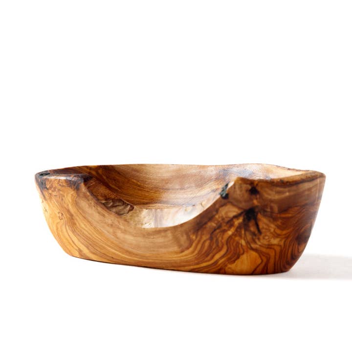 Vesper & Vine - Wholesale Decorative plate/dish/bowl - Small Rustic Olive Wood Dish2