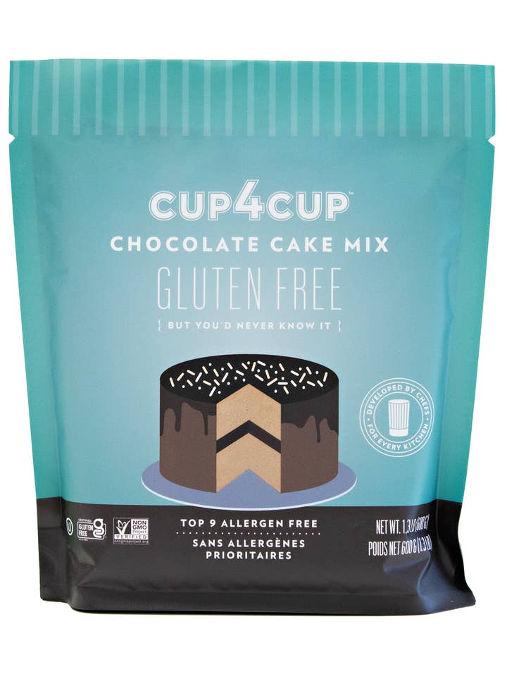 Gluten Free Chocolate Cake Mix for wholesale by Cup4Cup