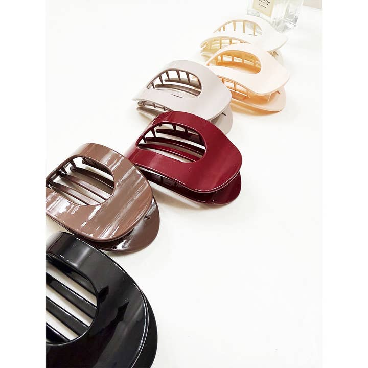 MIX COLOR Matte French Concord Hair Clips for wholesale on Faire5