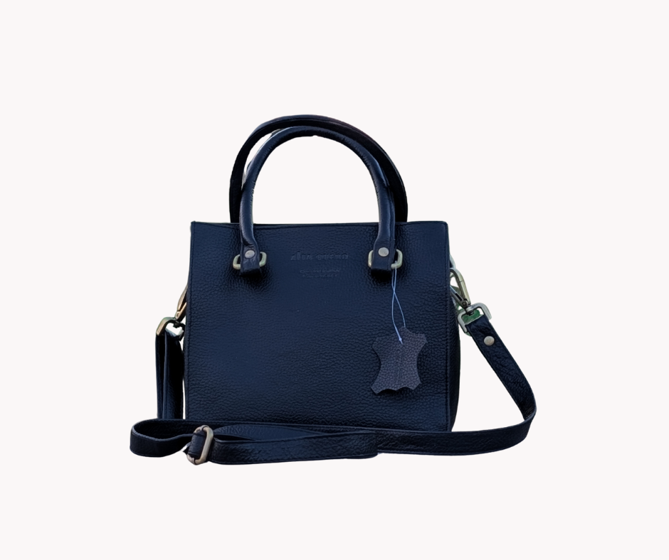 Alta Quero - Wholesale Crossbody Bag - Women's - Crossbody Bag, Black Leather, Ladies2