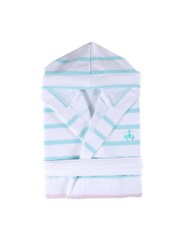 Brooks Brothers - Wholesale Robe - Unisex - Brooks Brothers Turkish Peshtemal Bathrobe2