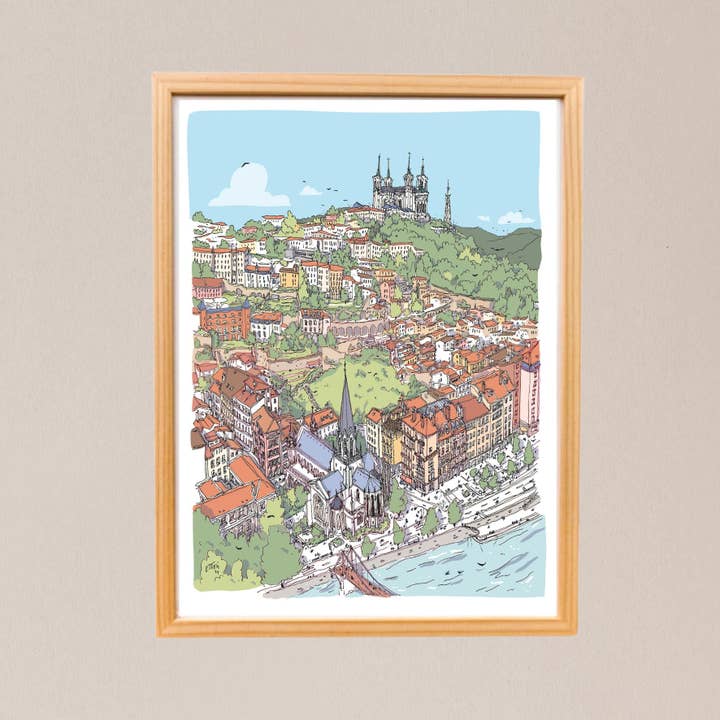 EMILIE ETTORI ILLUSTRATION - Wholesale Art Print - St Georges7