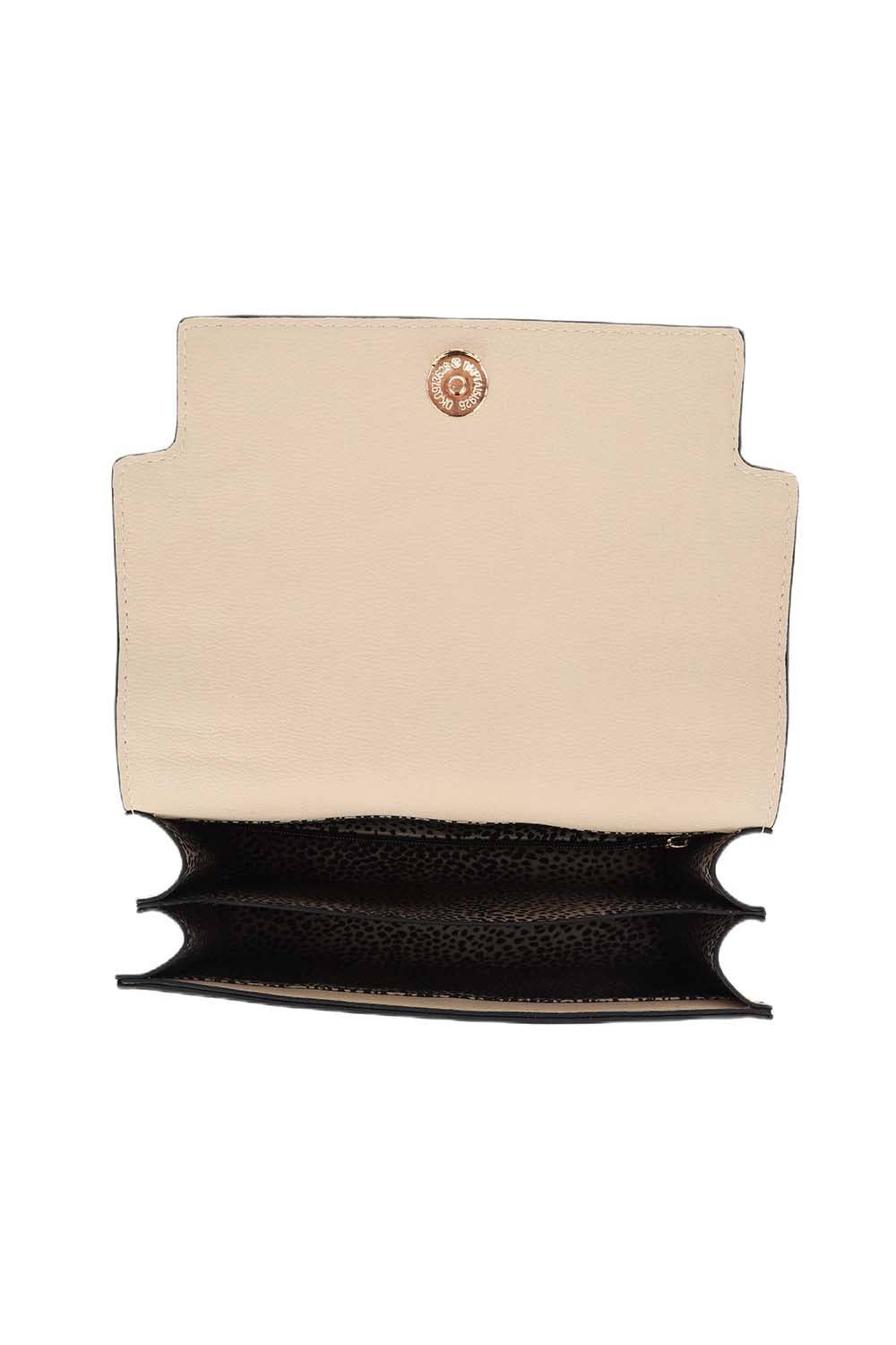 KAYLA+AVA - Vente Sac à main avec poignée sur le dessus – femme - Sac à bandoulière EDEN à rabat à poignée carrée avec nœud4