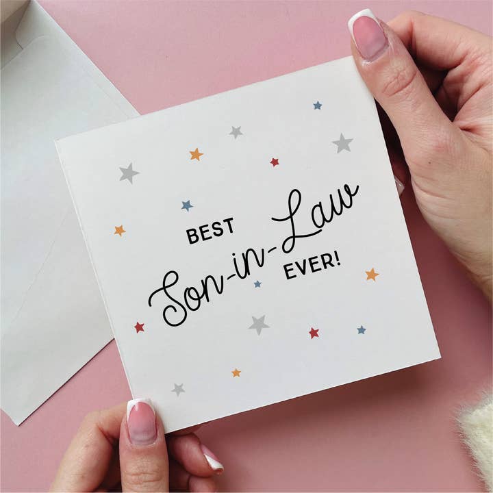 Bästa svärsonen någonsin! Stjärnkort för wholesale av Alphabet Studios