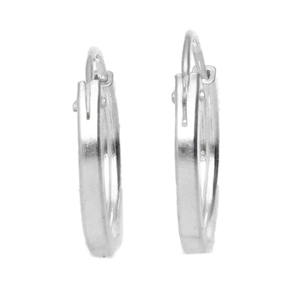 Vives de la Cortada S.L - Vendita all'ingrosso Orecchini a bottone - Cerchi in argento sterling 925 (1,2 cm)1