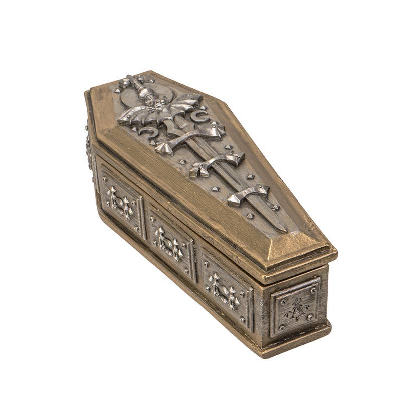 Pacific Trading - Wholesale Decorative Box - Nosferatus's Haunted Vampire Coffin Box with Mirror2