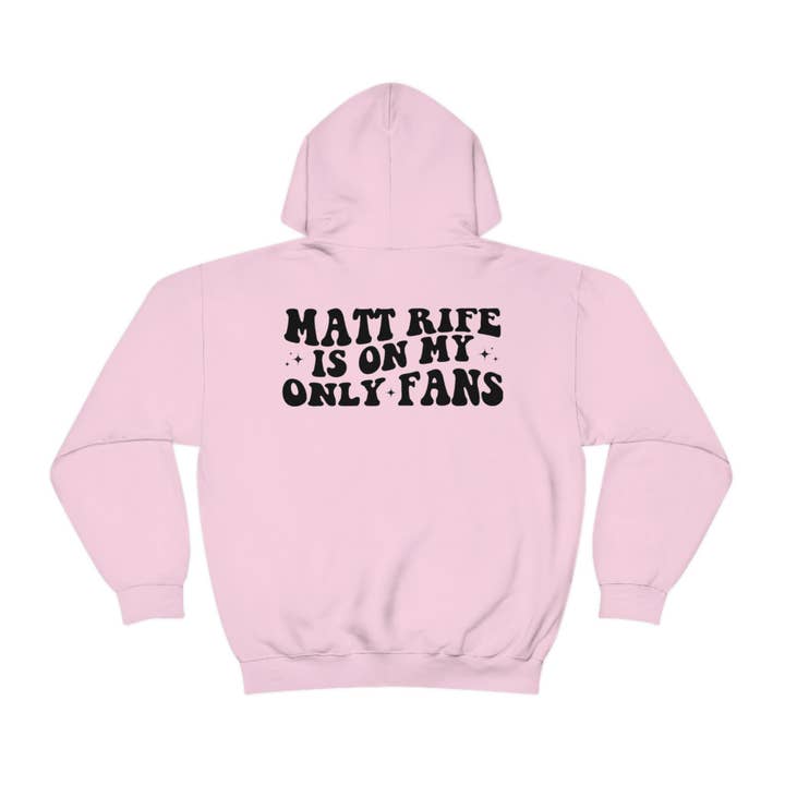 Chandail à capuchon Rife Is On My Only Fans Rife Life de Matt Rife pour la vente par Sparkle By Asha