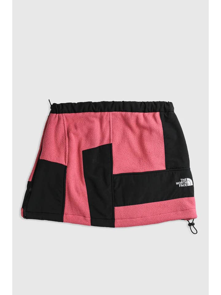 Frankie Collective - Venta al por mayor Falda - Mujer - Falda Mini de Forro Polar Rework North Face18