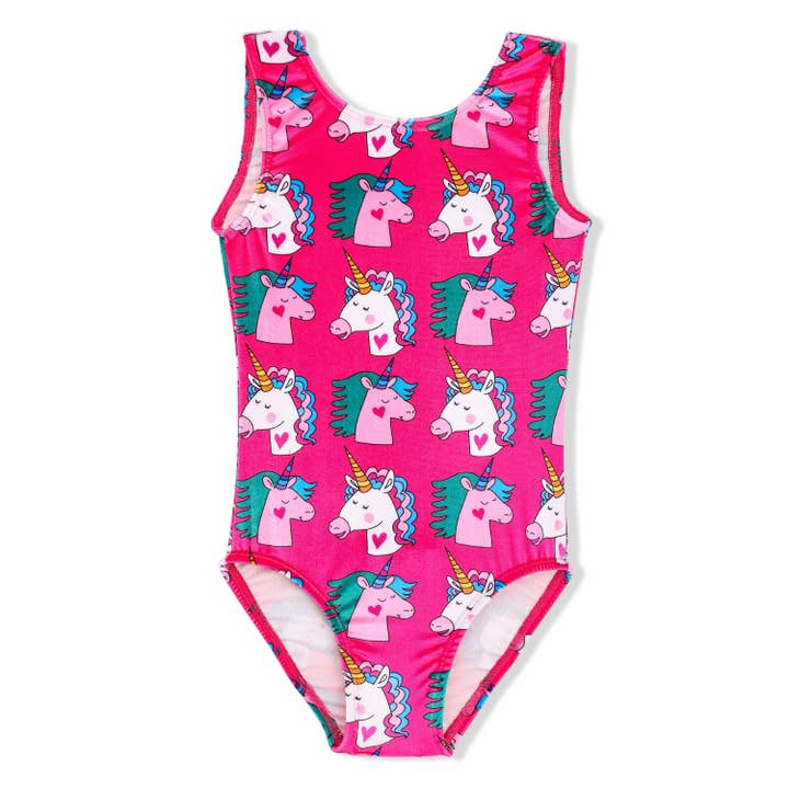 Maillot terciopelo fucsia unicornio para venta al por mayor de Girl Power Sport
