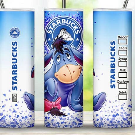 Eeyore Starbucks for wholesale by Fandangles