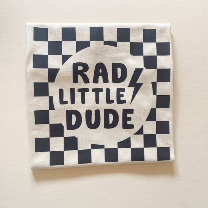 Tres Solecitos - Wholesale Screen Printed T-Shirt - Kids - Rad Little Dude tee1