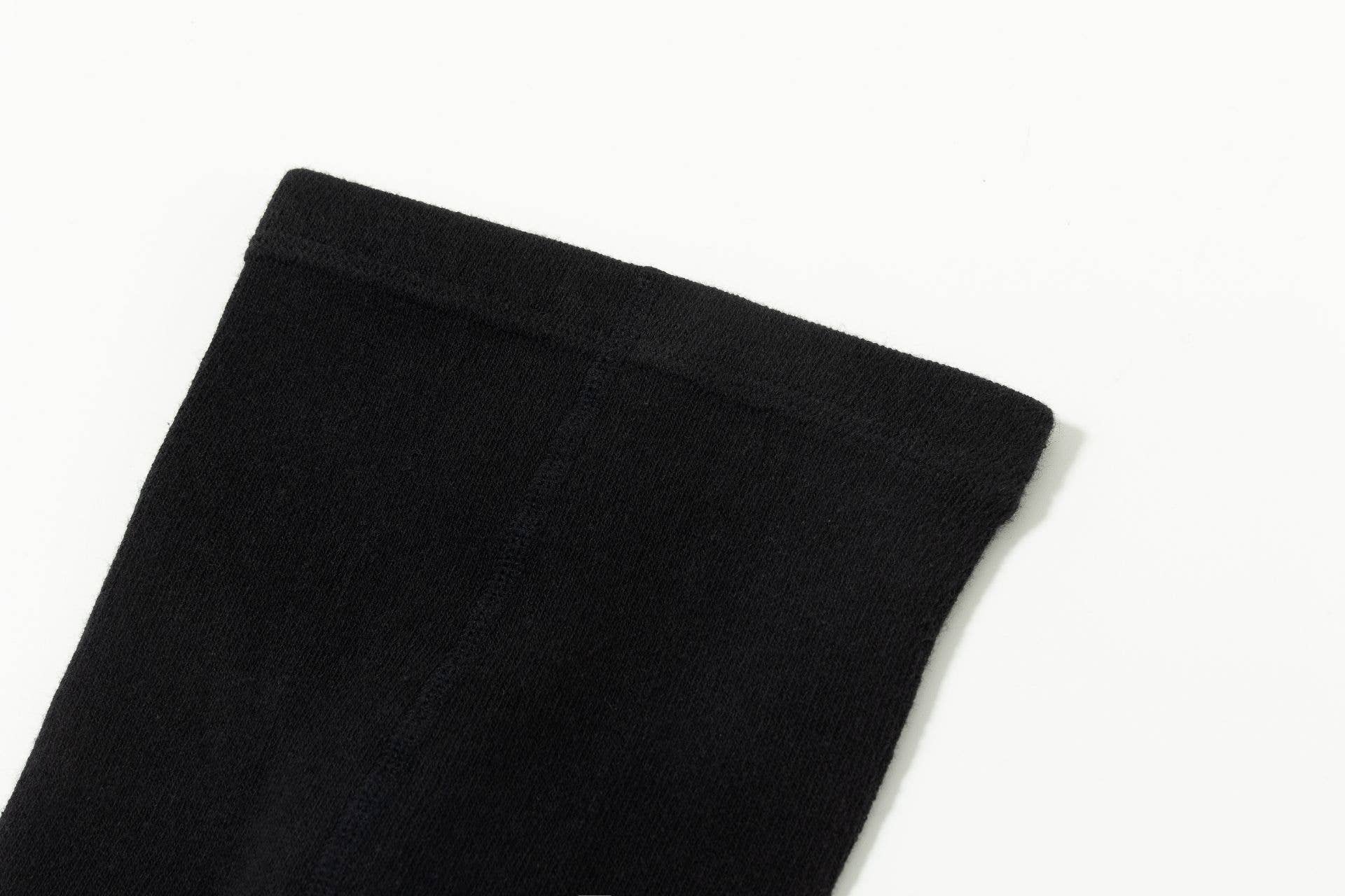 Newness Kids - Wholesale Socks - Kids - Plain Black Tights with Bows for Girls2