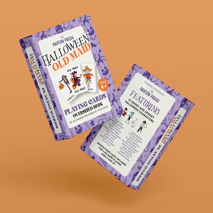 The Paxton Press - Wholesale Playing Cards - Halloween Old Maid Jumbo Playing Card Deck