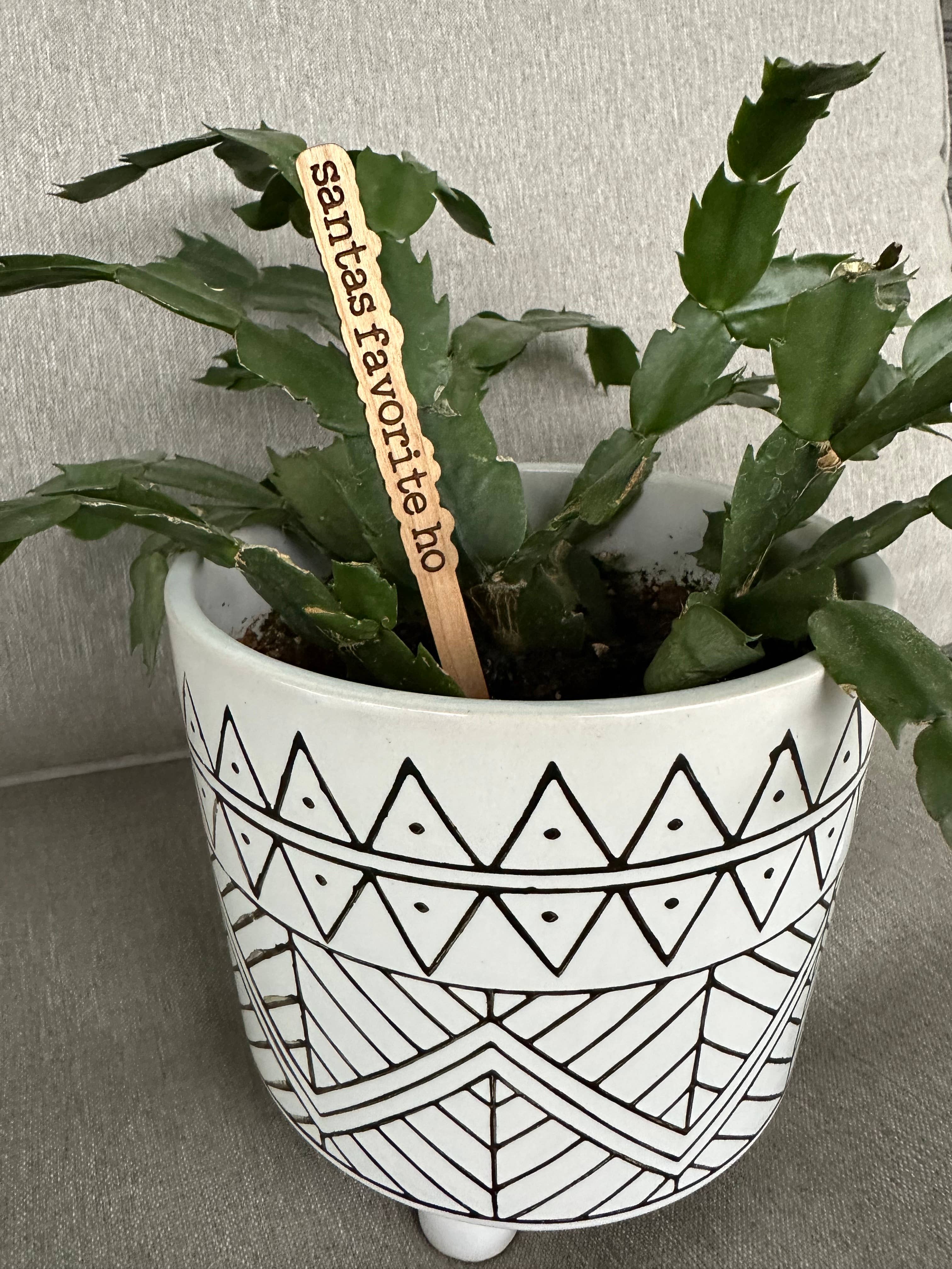 Dogwood and Dust - Wholesale Garden/Lawn Stake - Snarky Holiday Christmas Gift Plant Sticks Signs5