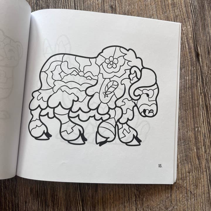 FJ Creations - Wholesale Coloring & Activity Book - Kids & Baby - Mini Doodle Alaska Coloring Book of Alaska7