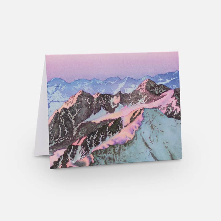 Robin Farmer Art - Wholesale Everyday Greeting Card - Alpenglow Greeting Cards1