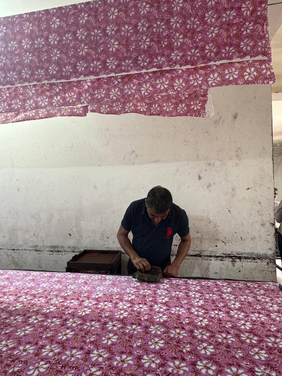 Annahmol - Wholesale Quilt - Kids & Baby - Wood Block Print Reversible Cotton Baby Blanket39