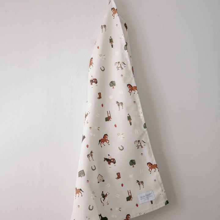 Laura Fisher – Großhandel Geschirrtücher – Geschirrtuch mit Pferdemotiv1