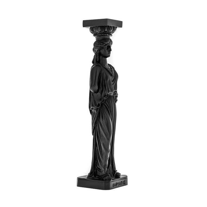 Karyatis ou Cariátide Estátua Grega da Acrópole 26cm por atacado de ARTIA LTD