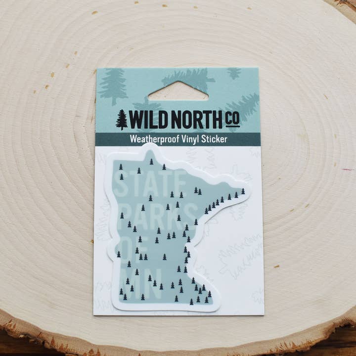 Wild North Co - Wholesale Sticker - MN State Parks Sticker2