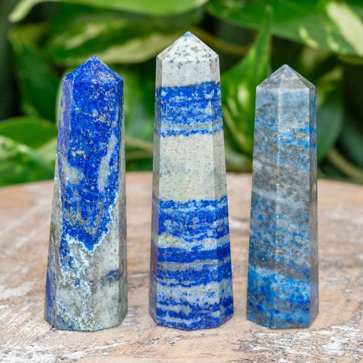 Lapis Lazuli Tower. for wholesale by Down To Earth