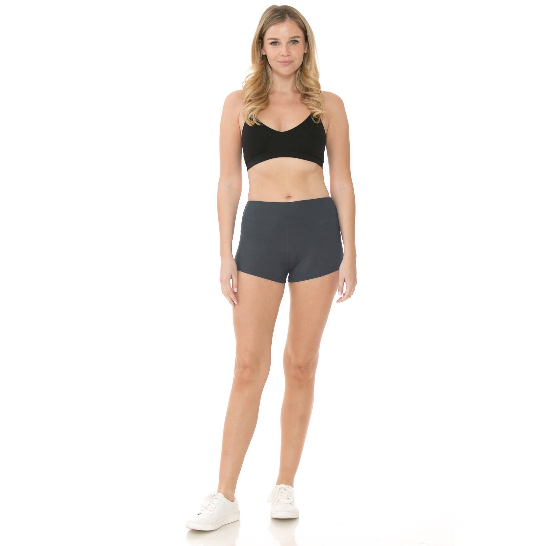 Leggings Depot - Wholesale Athletic Shorts - Women's - Buttery Soft Yoga Style Mini Shorts8