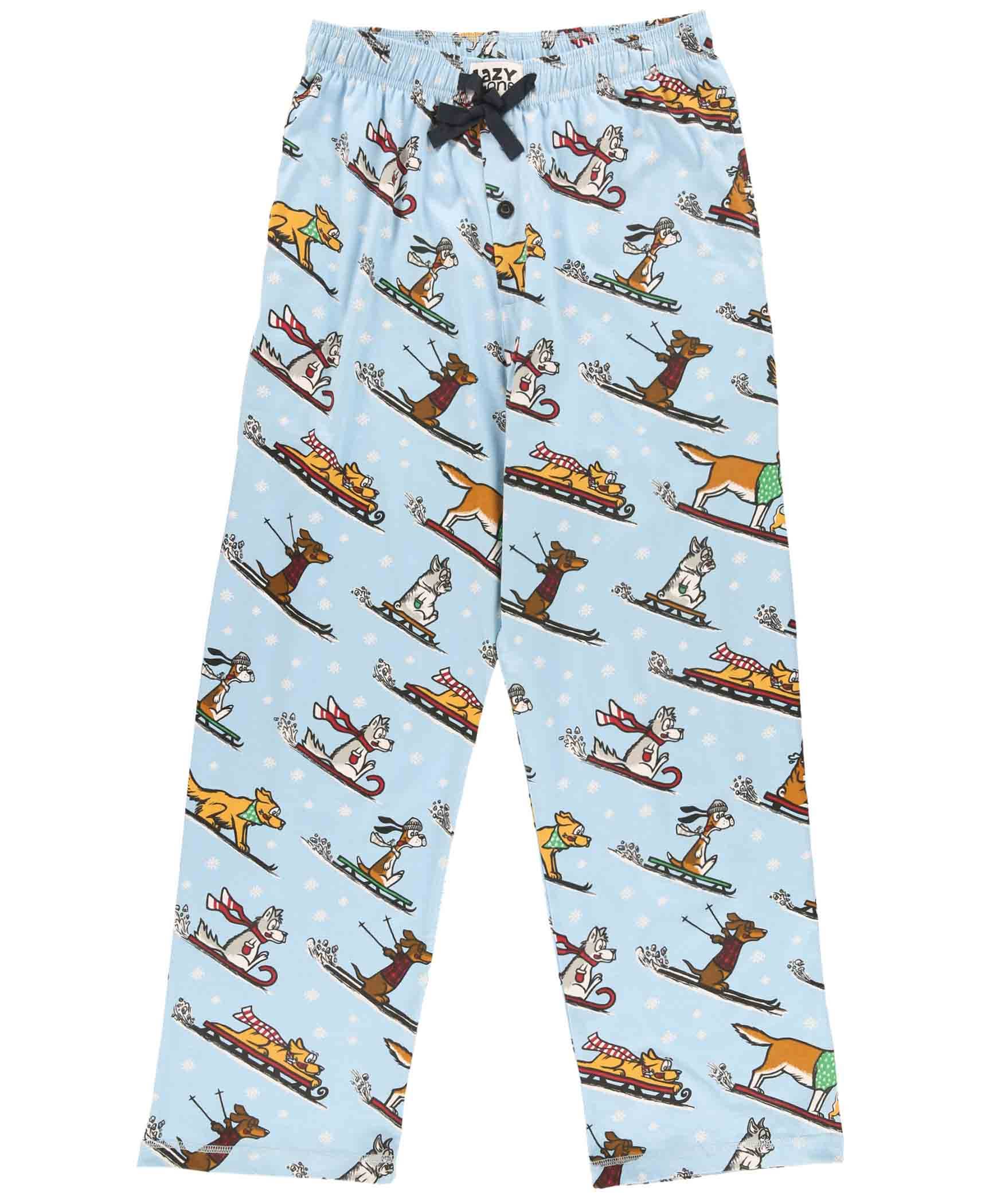 Lazy One - Wholesale Sleepwear Bottom - Men's - Dashing Snow Men's PJ Pants0