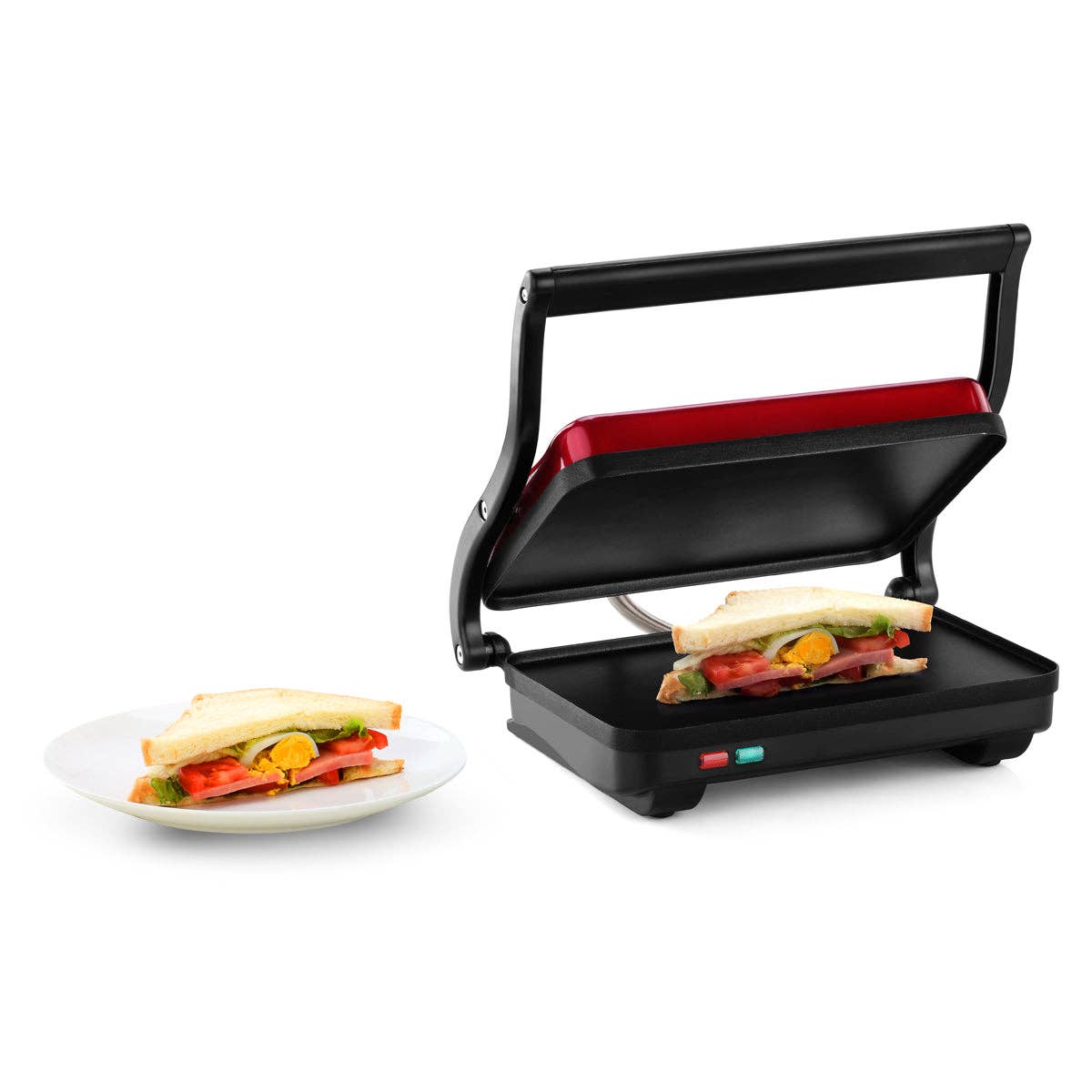Holstein Housewares - Wholesale Kitchen Appliance - Griddle Panini Press Grill & Gourmet Sandwich Maker9