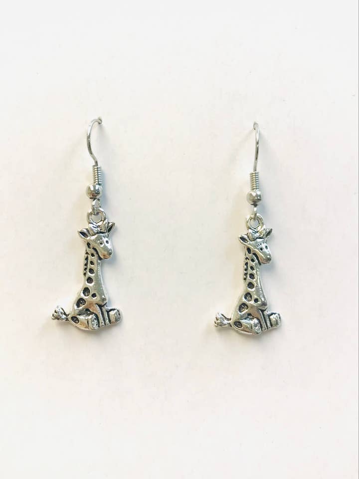 Giraffe Earrings for wholesale by SimpleNGreat