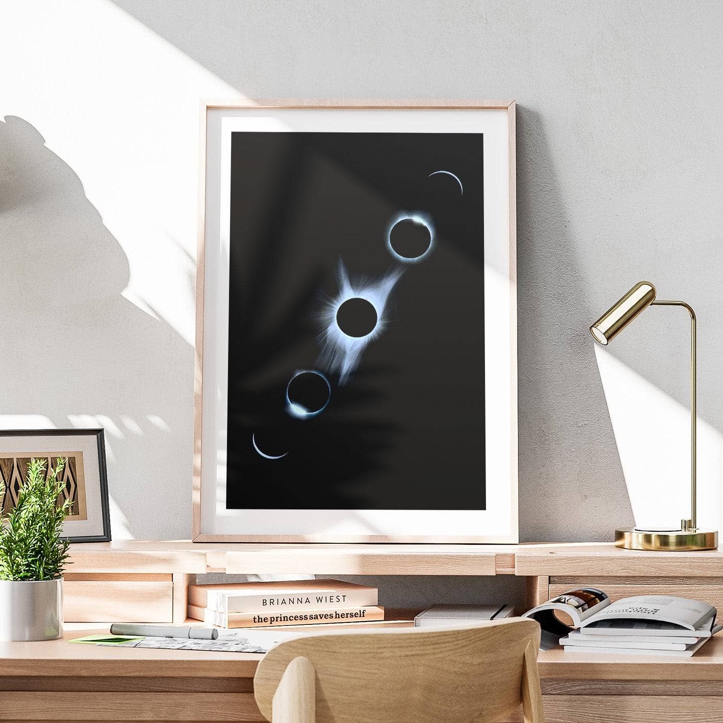 House Prints – Großhandel Poster – Stages of the Solar Eclipse, gerolltes Poster, Kunstdruck1