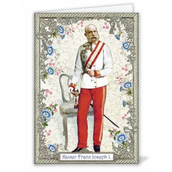 Actetre Deutschland Gmbh - Wholesale Everyday Greeting Card - Emperor Franz Joseph I, HN49