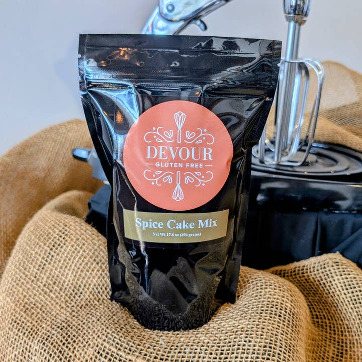 Gluten Free Spice Cake Mix for wholesale by DEVOUR Gluten Free