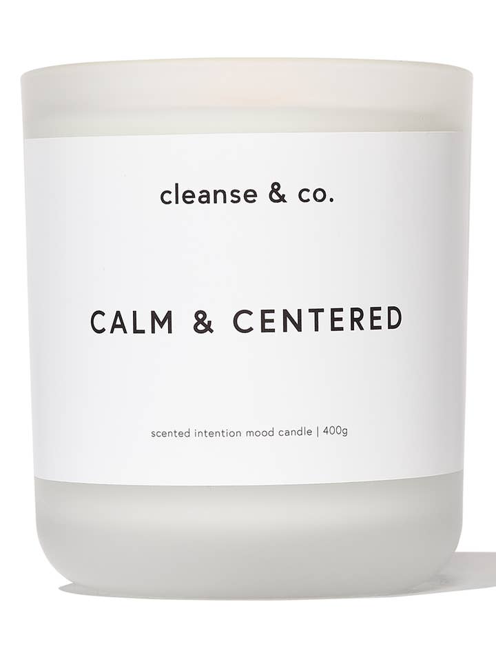 Candela Mood - Calm & Centered per la vendita all'ingrosso da parte di Cleanse & Co.