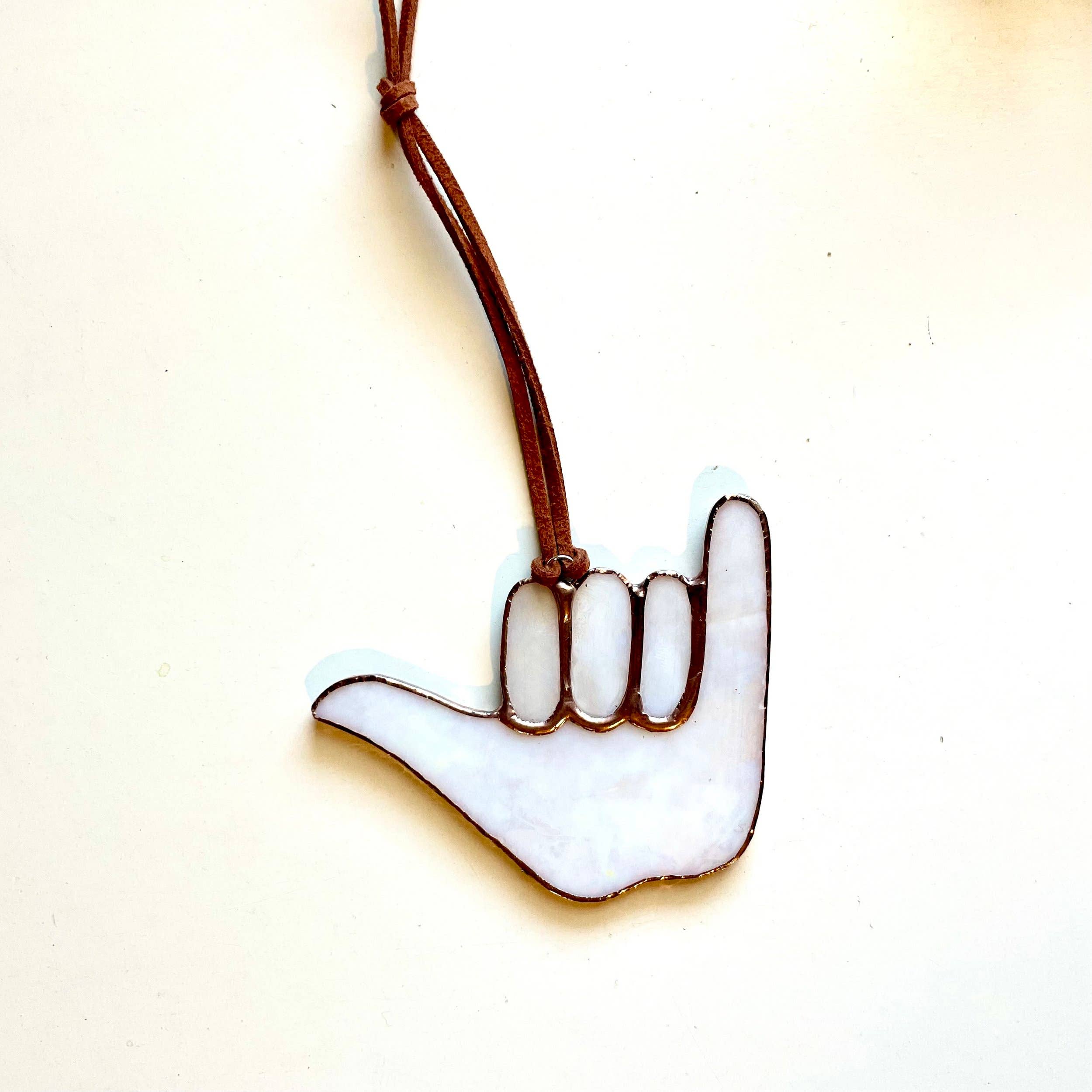 Colin Adrian Glass - Wholesale Ornament - Stained Glass Shaka Ornaments2