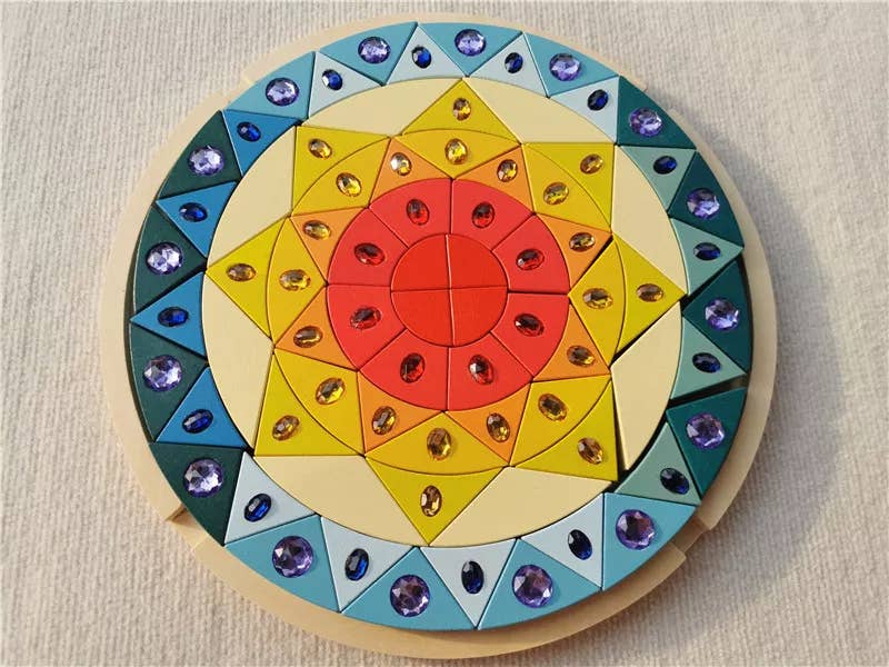 Tinitastic - Vendita all'ingrosso Blocchi - Bambini e neonati - Blocchi di gemme mandala - Blocchi di pietre acriliche - Blocchi di mandala7