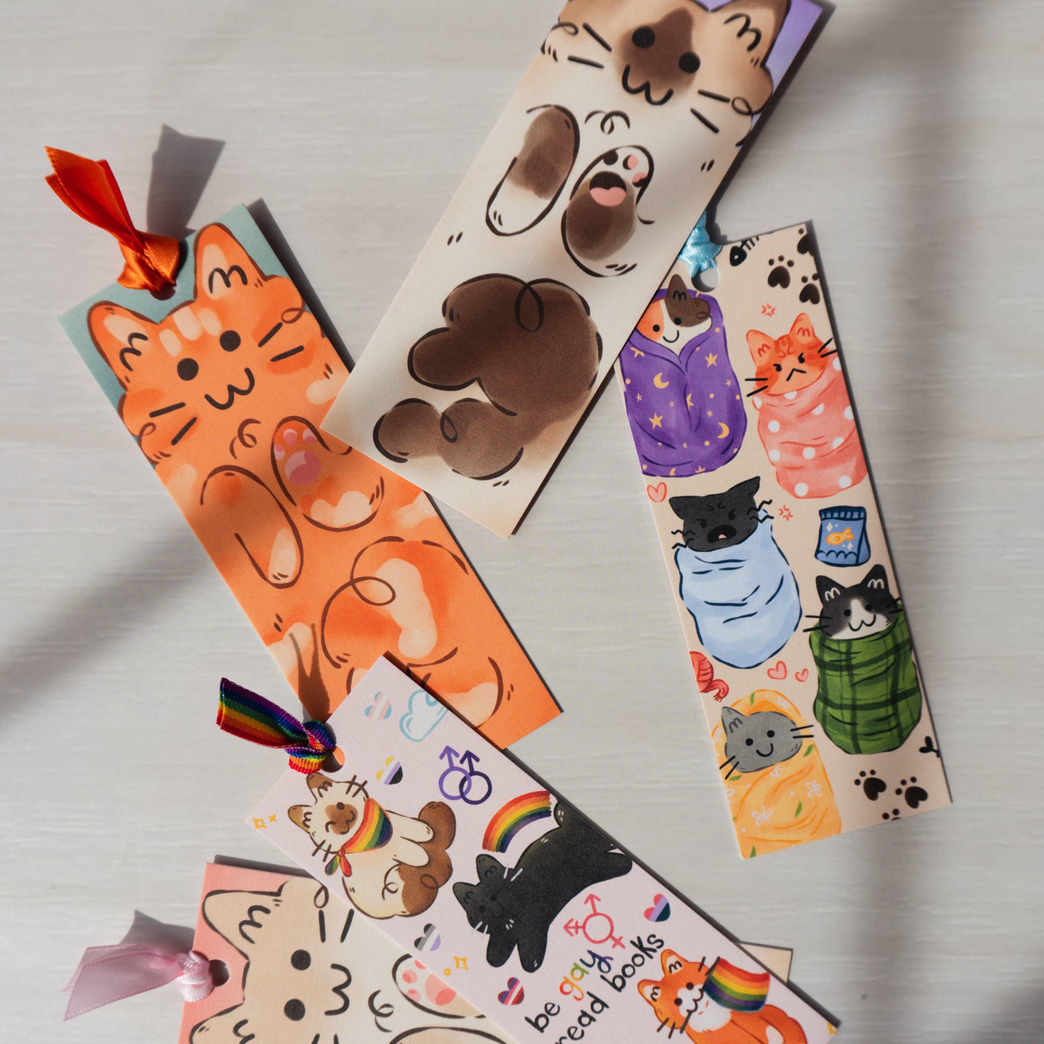 The Stray Shop - Wholesale Bookmark - Cat Bookmarks4
