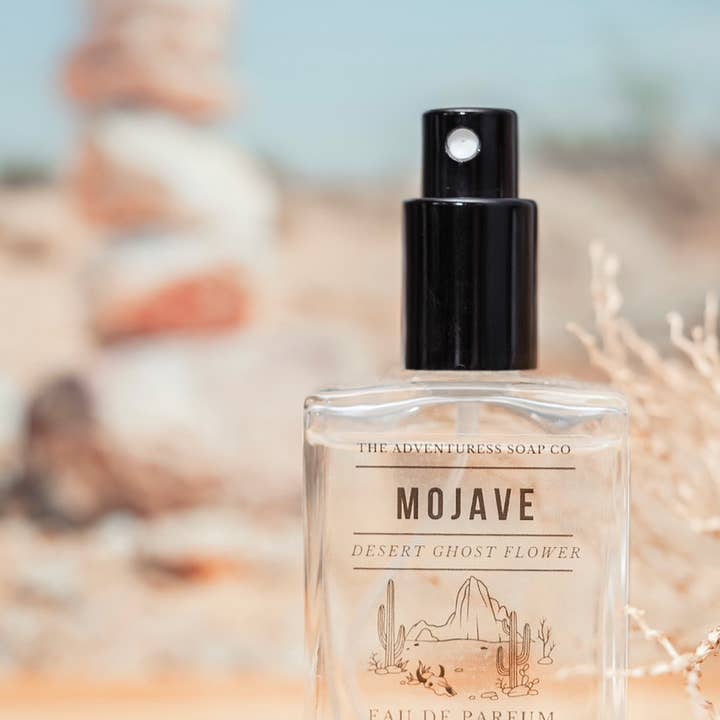 Eau de parfum Mojave | Fiore fantasma del deserto per la vendita all'ingrosso da parte di The Adventuress Soap Co®